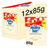Milkybar Giant Buttons White Chocolate Sharing Bag 85g (Case of 12)  Adomoo